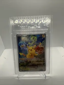 Pikachu 027 (SVP) Near Mint Holofoil Promo Rare Pokemon Card TCG B-10 - Image 1