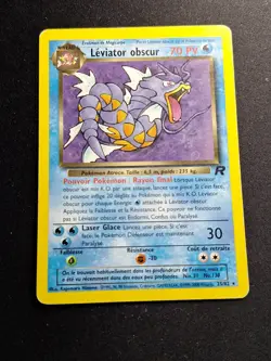 Leviator Obscur 25/82 Wizards Team Rocket Carte Pokemon FR - Image 1