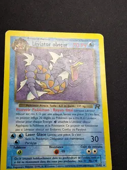 Leviator Obscur 25/82 Wizards Team Rocket Carte Pokemon FR - Image 4