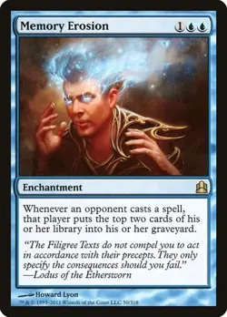 Memory Erosion Commander 2011 LP MTG - Image 1