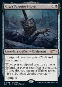 Gisa's Favorite Shovel SLD LP MTG - Image 1