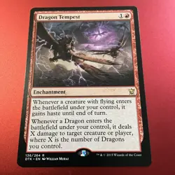 Dragon Tempest - Dragons of Tarkir #136/264 MTG Magic The Gathering - Image 2