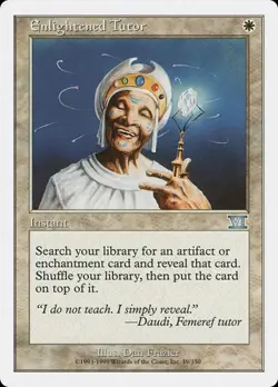 Enlightened Tutor 6th Edition LP MTG - Image 1