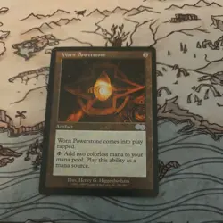 Worn Powerstone [Urza's Saga] Magic MTG - Image 1