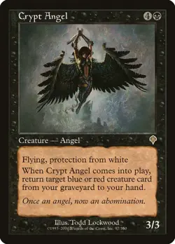 MTG - Crypt Angel - Invasion - X1 - (LP) - - Image 1