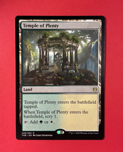 Temple of Plenty - Theros Beyond Death - Magic the Gathering -MTG - Image 1