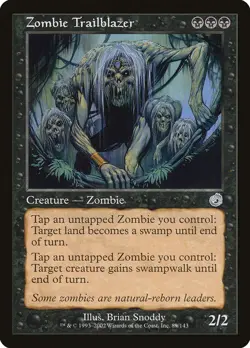 MTG - Zombie Trailblazer - Torment - X1 - (LP) - - Image 1