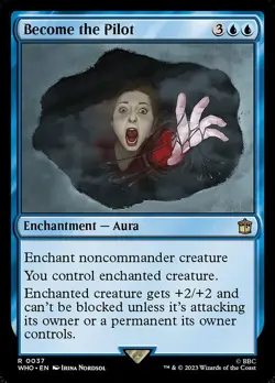 MTG BECOME THE PILOT 37 EXC - - WHO - MAGIC - Image 1