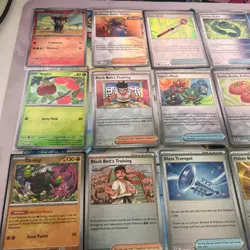 Pokemon TCG Prismatic Evolutions Pokeball Reverse Holo Bundle 21 Unique Cards - Image 2