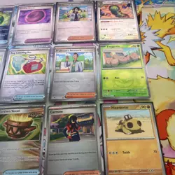 Pokemon TCG Prismatic Evolutions Pokeball Reverse Holo Bundle 21 Unique Cards - Image 4