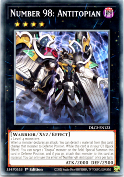 Number 98: Antitopian - DLCS-EN123 - Common - 1st Edition - Yugioh - Image 1
