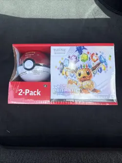 Sam’s Club Pokemon Prismatic ETB And Pokeball Bundle Sealed NEW - Image 1