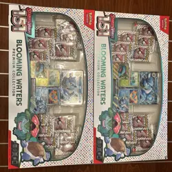 2x Pokemon TCG 151 Blooming Waters Premium Collection | SEALED - Image 1