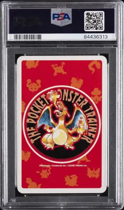 1996 POKEMON RED VERSION PLAYING CARDS 4 OF DIAMONDS #145 ZAPDOS PSA 10 - Image 2
