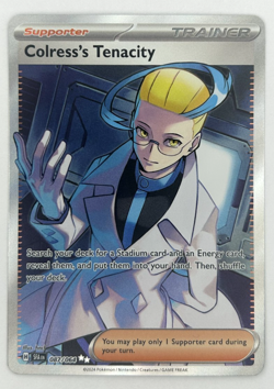 Pokemon | Colress's Tenacity | 087/064 | Sv: Shrouded Fable Holo - Image 1