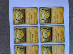 (6 Cards)Pikachu 025/165 SV: Scarlet & Violet 151 OG Pokemon Mint Sleeves on all - Image 3