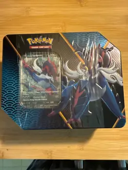 Pokemon Divergent Powers Tin Hisuian Samurott V Factory Sealed - Image 1