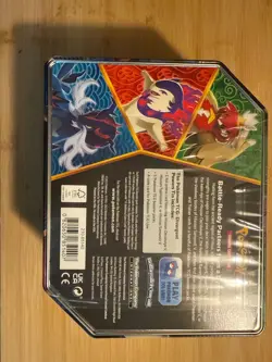 Pokemon Divergent Powers Tin Hisuian Samurott V Factory Sealed - Image 3