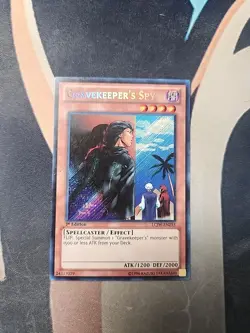 Gravekeeper's Spy LCJW-EN255 Secret Rare 1st Ed NM Yugioh - Image 1
