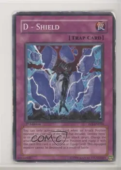 D - Shield 1st Ed. YuGiOh Enemy of Justice #EOJ-EN054 2006 2h8 - Image 1