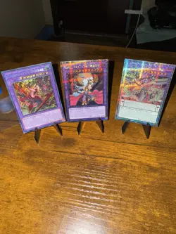 Yugioh RA04 Quarter Century Secret Rare Lunalight Leo Danger - Supreme King NM - Image 1