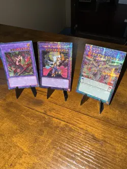 Yugioh RA04 Quarter Century Secret Rare Lunalight Leo Danger - Supreme King NM - Image 3
