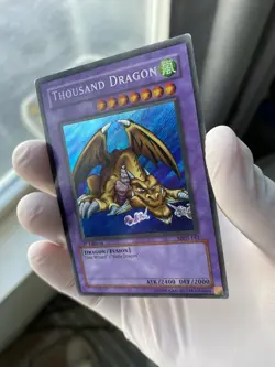 Thousand Dragon MRD-143 1st Ed Ultra Rare MP YuGiOh Metal Raiders - Image 3
