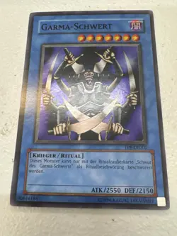 Yugioh Garma Sword TP8-EN005 TP8-DE005 Super Rare GERMAN NM - Image 1