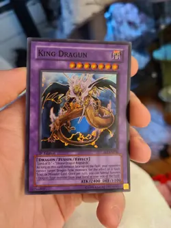Yugioh King Dragun FET-EN036 1st Super Rare - Image 1