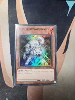 Ryko, Lightsworn Hunter LODT-EN022 Super Rare 2024 Print NM Yugioh - Image 1