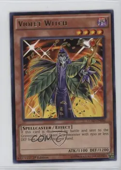 R - Violet Witch 1st Ed. YuGiOh Legendary Collection 5Ds MegaPack 1e7 - Image 1