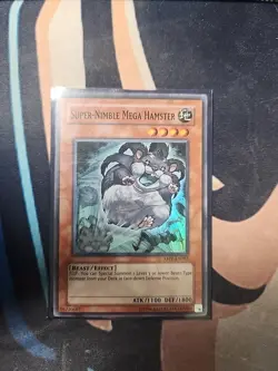 Super-Nimble Mega Hamster ABPF-EN083 Super Unlimited LP Yugioh - Image 1