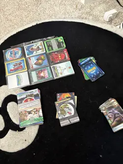 Random trading card lot with several games. REDEKAI, YUGIOH, thomas the tank - Image 1