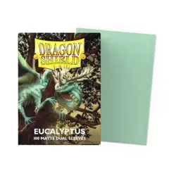 Dragon Shield Dual Sleeves Eucalyptus Matte 100 Count Sleeves Card Collecting - Image 5