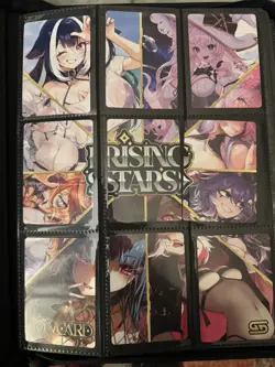 V Card Rising Stars 1st Edition Partial Complete Master Set - Image 1