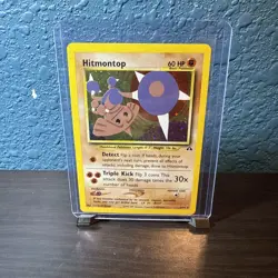 Hitmontop Neo Discovery Holo Rare Pokemon Card 3/75 - Image 1