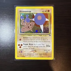 Hitmontop Neo Discovery Holo Rare Pokemon Card 3/75 - Image 3