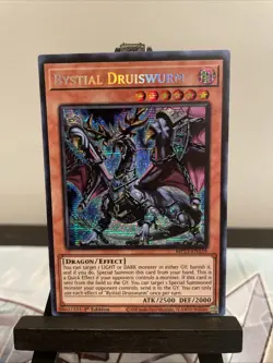 Yugioh Bystial Druiswurm MP23-EN159 1st Edition Prismatic Secret Rare NM - Image 1
