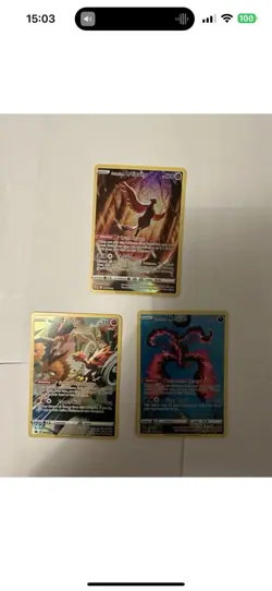 Joblot 9 Each Galarian Articuno Zapdos Moltres Swsh284 Pokemon Card Bundle C - Image 1