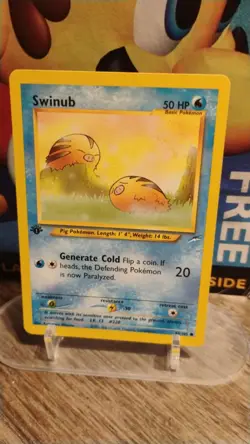 SWINUB Neo Destiny POKEMON Non-Holo 1st Edition 2000 Trading Card 84/105 - Image 1
