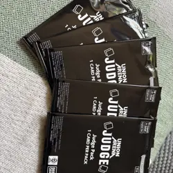 Union Arena TCG Judge Card Pack Sealed Tournament Promo x 5 - Image 1
