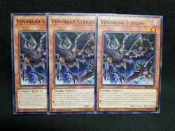3x YuGiOh! Vendread Striges CIBR-EN083 Common 1st Edition NM Playset Card - Image 1
