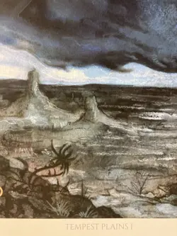 MTG✨Artist Signed PLAINS-Ant Hill ART PRINT & CARD✨Tempest Land 1997 Nielsen Art - Image 3