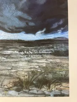 MTG✨Artist Signed PLAINS-Ant Hill ART PRINT & CARD✨Tempest Land 1997 Nielsen Art - Image 4