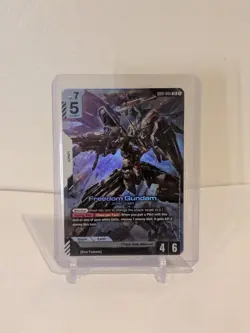 GD01-065 Freedom Gundam LR Gundam Card Game - Image 1