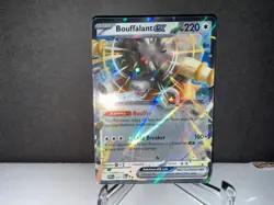 2025 Pokemon TCG Bouffant ex 077 S&V White Flare Ultra Rare Card NM+ - Image 1