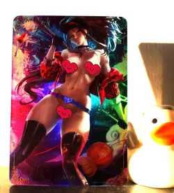 ACG Hentai Sexy Card - K/DA Akali (Red) - League of Legends @-@ sexy waifu - Image 4