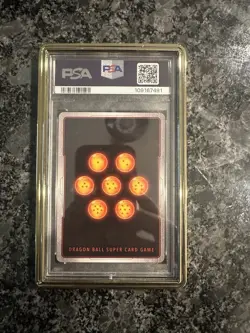 Dragon Ball Super Card Game Frieza, Eternal Enemy #BT27-140 Secret Rare PSA 10 - Image 2