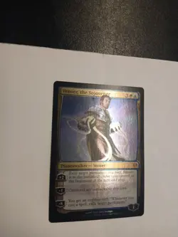 MTG Venser, the Sojourner Foil Card And Emblem Card: Duel Decks NM Condition - Image 1
