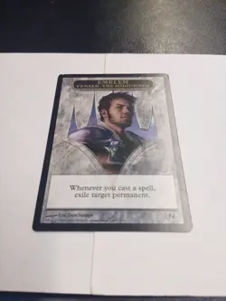 MTG Venser, the Sojourner Foil Card And Emblem Card: Duel Decks NM Condition - Image 5